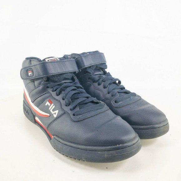 Fila Sneakers Mens 11 Blue White Red F-13 M Streetwear Fashion 1VF059LX-460 - Picture 2 of 10